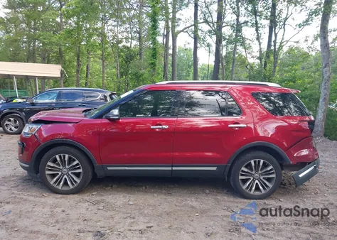 2018 Ford Explorer Platinum из США, поврежденный, VIN 1FM5K8HT5JGA45100